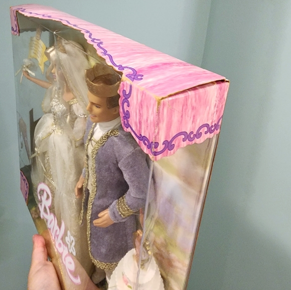 Super RARE Barbie and Ken Cinderella Wedding, Princess Collection, 2005 Year - Picture 8 of 12